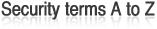 Security terms A to Z